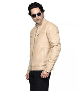 MEN’S CONTEMPORARY LEATHER JACKET