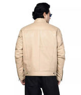 MEN’S CONTEMPORARY LEATHER JACKET