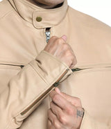 MEN’S CONTEMPORARY LEATHER JACKET