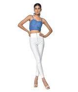 LADIES STRETCH LEATHER PANTS