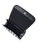 WOVEN JACQUARD HANDBAG