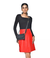 LADIES DUAL ZIPPER PURSE