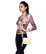 LADIES DUAL ZIPPER PURSE