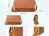 LADIES DUAL ZIPPER PURSE and SHOULDER BAG