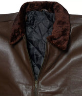 MEN’S FUR LEATHER JACKET
