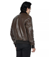 MEN’S FUR LEATHER JACKET