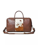 Cow Fur Travel Duffle Bags