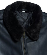 MEN’S FUR LEATHER JACKET