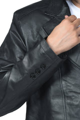 MEN'S LEATHER SPORTS JACKET