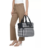 WOVEN JACQUARD TRAVEL BAG