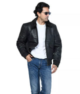 MEN’S FUR LEATHER JACKET