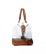 Leather weekender bags for Women