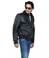 MEN’S FUR LEATHER JACKET