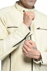 TRAVELING MAN LEATHER JACKET & WEEKENDER BAG