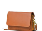 LADIES DUAL ZIPPER PURSE and SHOULDER BAG