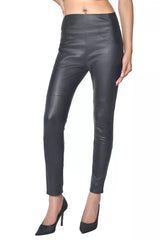 LADIES STRETCH LEATHER PANTS