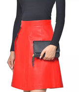 LADIES DUAL ZIPPER PURSE