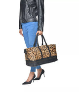LEOPARD TRAVEL DUFFLE