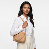 NATURAL CORK HANDBAG SHOULDER BAG