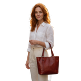 LARGE RUSTIC TOTE