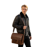 COOL BREEZE LEATHER JACKET & LEATHER BRIEF