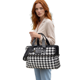 WOVEN JACQUARD TRAVEL BAG