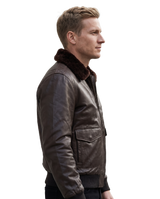 MEN’S FUR LEATHER JACKET
