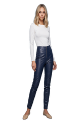 LADIES STRETCH LEATHER PANTS