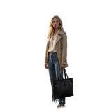 The CLASSIC LEATHER TOTE