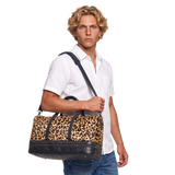 LEOPARD TRAVEL DUFFLE Bag