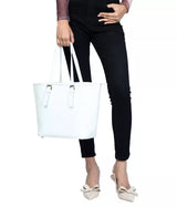 CLASSIC WHITE TOTE