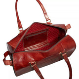 The RED ROUND DUFFLE