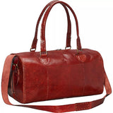 The RED ROUND DUFFLE