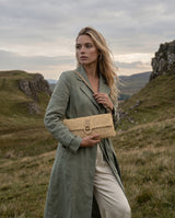 NATURAL STRAW SHOULDER BAG