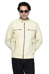 MEN’S CONTEMPORARY LEATHER JACKET