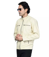 MEN’S CONTEMPORARY LEATHER JACKET