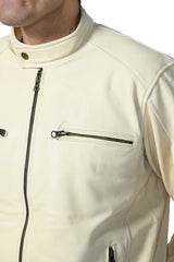 MEN’S CONTEMPORARY LEATHER JACKET