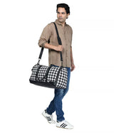 WOVEN JACQUARD TRAVEL DUFFLE Bag