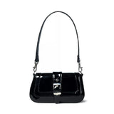 TIMELESS PATENT LEATHER HANDBAG CLUTCH