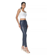 LADIES STRETCH LEATHER PANTS