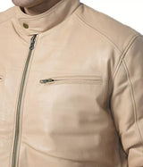 MEN’S CONTEMPORARY LEATHER JACKET