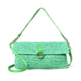 NATURAL STRAW SHOULDER BAG