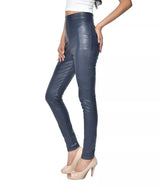 LADIES STRETCH LEATHER PANTS