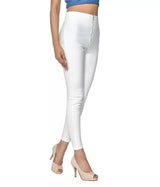 LADIES STRETCH LEATHER PANTS