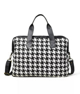 WOVEN JACQUARD TRAVEL BAG