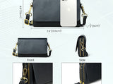 LADIES DUAL ZIPPER PURSE
