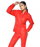 SHEEP LEATHER DRESS SHIRT