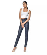 LADIES STRETCH LEATHER PANTS