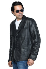 MEN'S LEATHER SPORTS JACKET