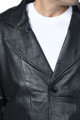 MEN'S LEATHER SPORTS JACKET